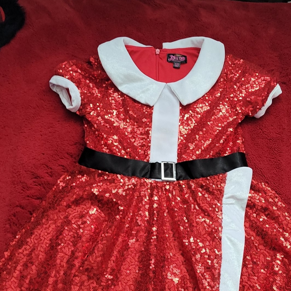JoJo Siwa Christmas Santa Clause Dress